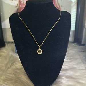 21k solid gold chain Neckless Lightweight brand Saudi Gold